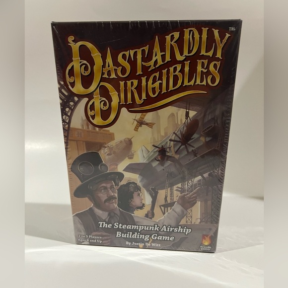 Other - Fireside Dastardly Dirigibles The Steampunk Airship Building Game New Sealed